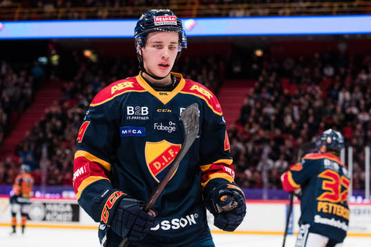 Djurgårdens Lukas Vejdemo deppar