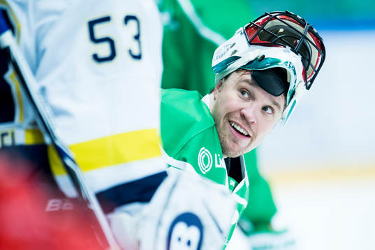 Rögles målvakt Justin Pogge