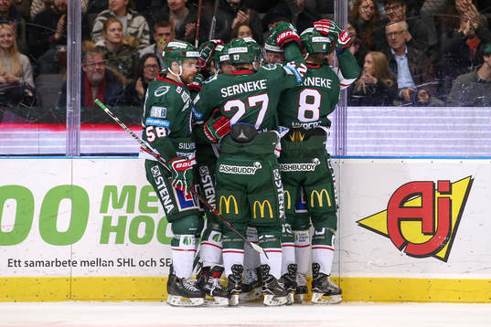 Frölundas Jonathan Sigalet, Ponthus Westerholm och John