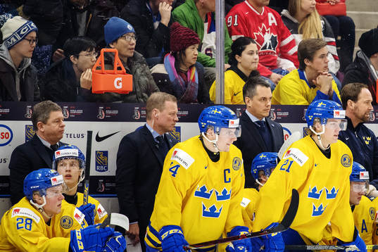Sveriges team manager Jonas Fransson, assisterande tränare