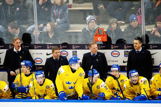Sveriges assisterande tränare Anders Johansson, team