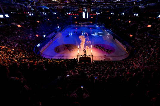 Vy över Vida arena