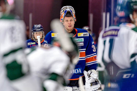 Växjös målvakt Viktor Fasth