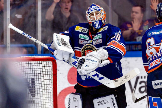 Växjös målvakt Viktor Fasth