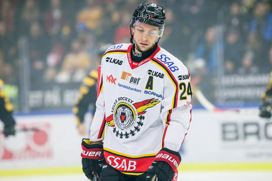 Luleås Johan Harju deppar
