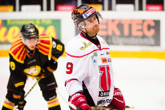 Brynäs Aaron Palushaj och Örebros Tylor Spink