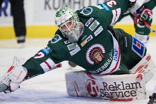 Frölundas målvakt Johan Gustafsson