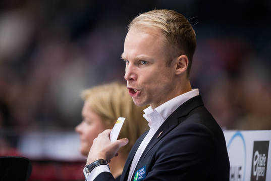 Frölundas assisterande tränare Johan Lundskog