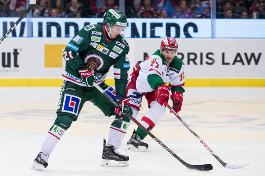 Frölundas Christoffer Ehn  mot Moras Keaton Ellerby