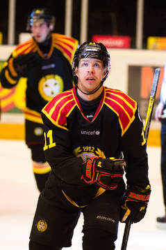 Brynäs Kevin Clark jublar