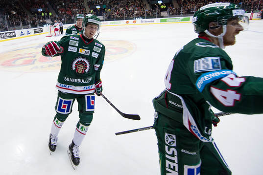 Frölundas Christoffer Ehn jublar