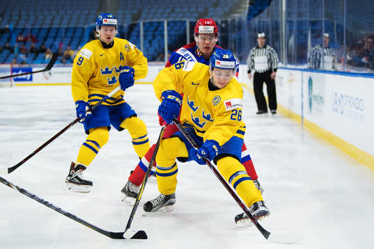 Sveriges Alexander Nylander och Erik Brännström utmanar