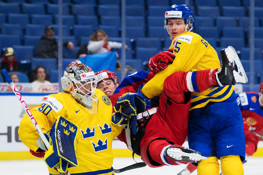 Rysslands Vitali Abramov stoppas av Sveriges Gustav