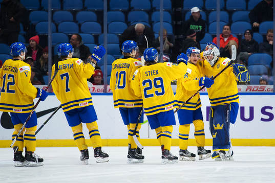 Sveriges Glenn Gustafsson, Timothy Liljegren, Marcus