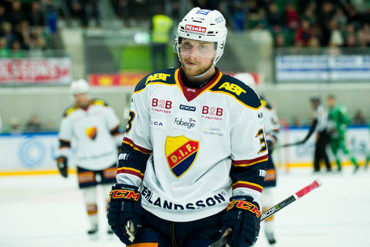 Djurgårdens Linus Hultström deppar