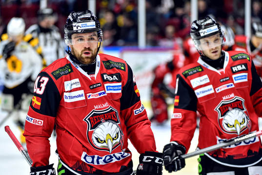 Malmö Redhawks Nichlas Hardt deppar