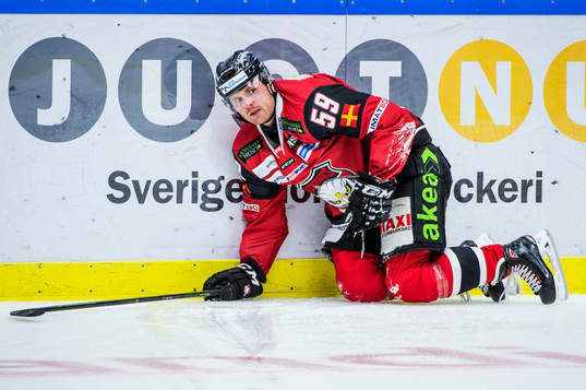 Malmö Redhawks Anton Mylläri på isen