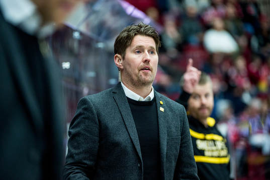 Skellefteås assisterande tränare Stefan Klockare