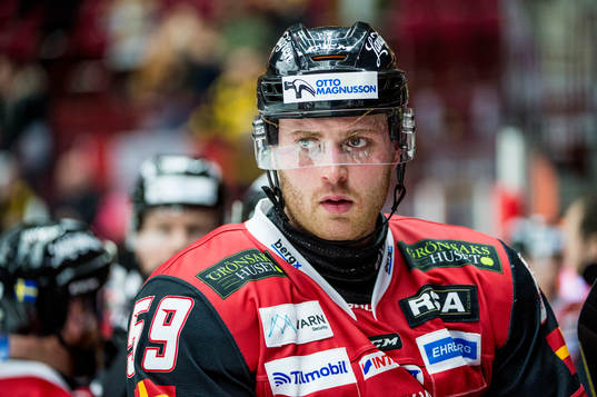 Malmö Redhawks Anton Mylläri deppar