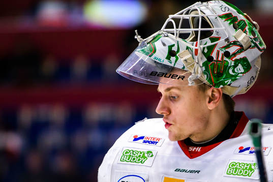 Frölundas målvakt Johan Mattsson