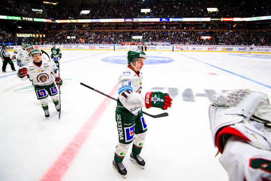 Frölundas Victor Olofsson jublar