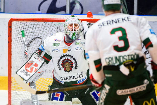 Frölundas målvakt Johan Mattsson
