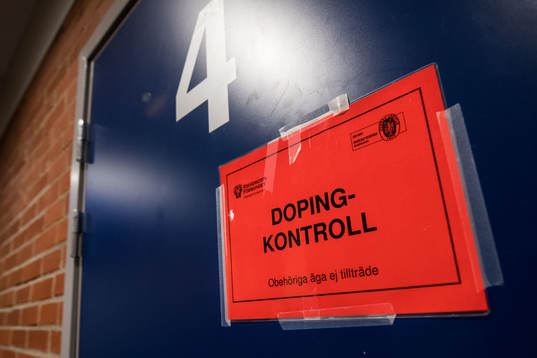 Dopingkontroll av spelare