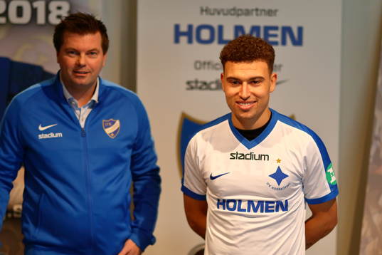 IFK Norrköpings nye spelare, landslagsaktuelle Jordan
