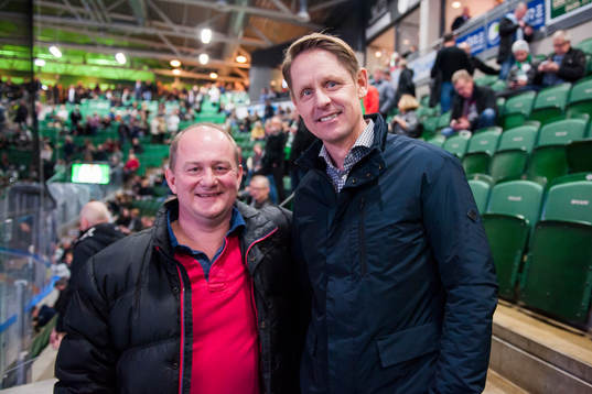 Rögles Håkan Persson och Stefan Nilsson som var med och