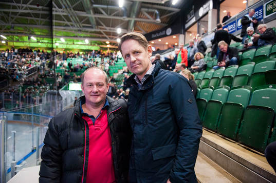 Rögles Håkan Persson och Stefan Nilsson som var med och