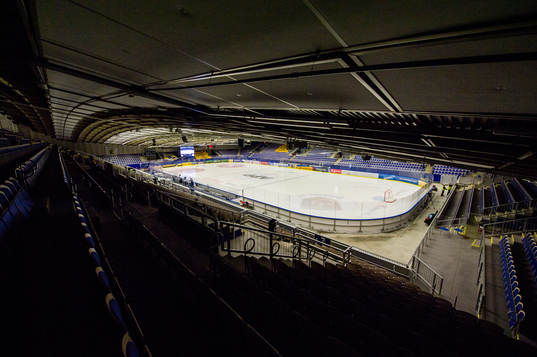 Vy över Malmö Isstadion