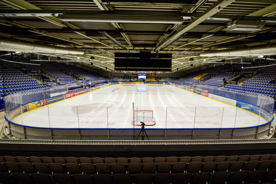 Vy över Malmö Isstadion