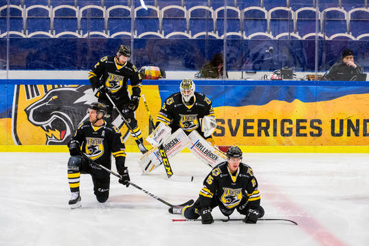 Panterns spelare värmer upp