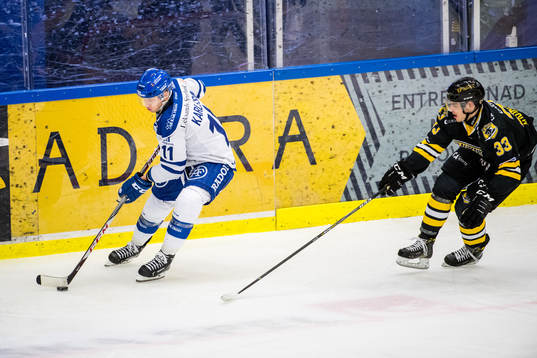 Leksands Martin Karlsson och Panterns Lukas Haudum