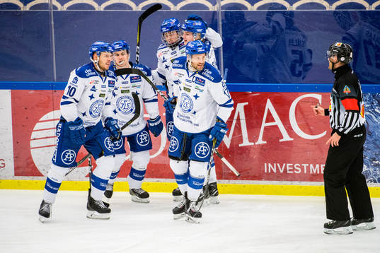 Leksands Filip Johansson jublar