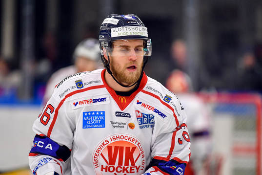 Västerviks Alexander Wiklund deppar
