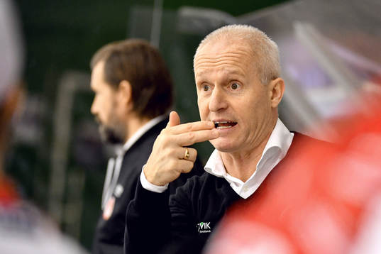 Västerviks tränare Roger Forsberg