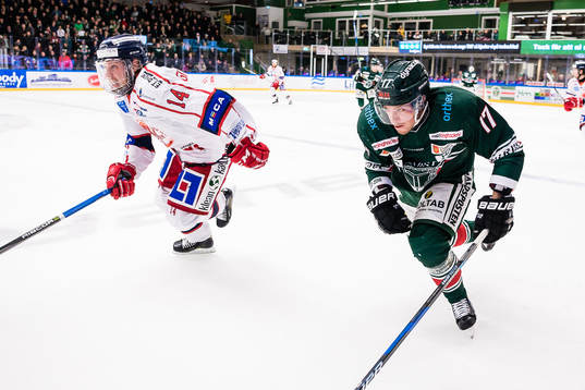 Tingsryds Emil Forslund och Västerviks Erik Gustafsson