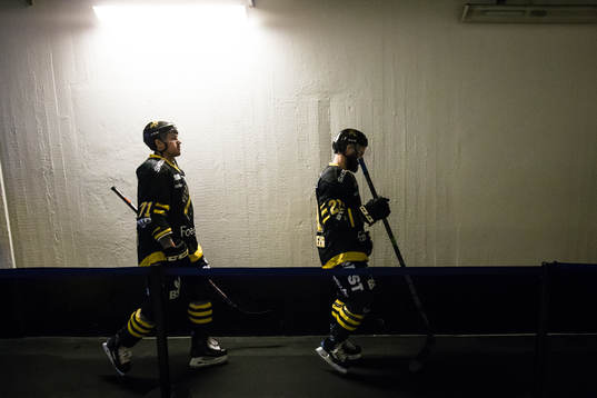 s Christian Sandberg och Alexander Deilert på väg till