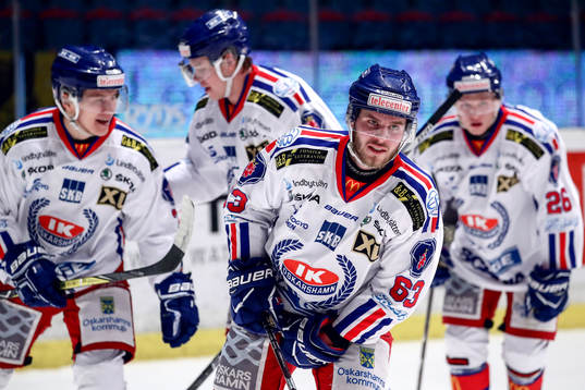 Oskarshamns Robin Söderqvist jublar