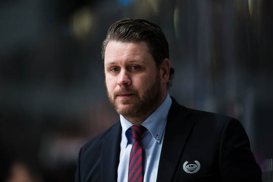 Oskarshamns assisterande tränare Jens Gustafsson
