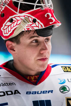 Oskarshamns målvakt Wictor Ragnewall