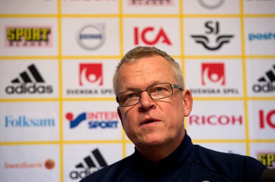 Bläddra bland fler bilder av Fotboll, Sverige, presskonferens