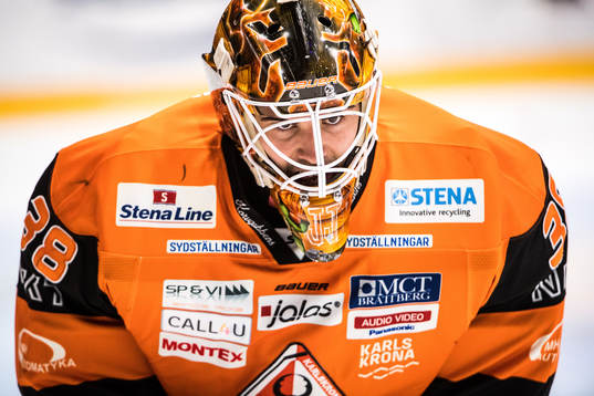 Karlskronas målvakt Johannes Jönsson