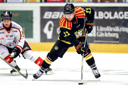 Brynäs Kevin Clark och Luleås Viktor Grahn