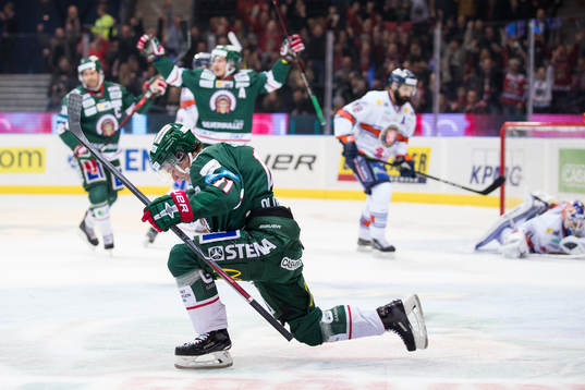 Frölundas Victor Olofsson jublar