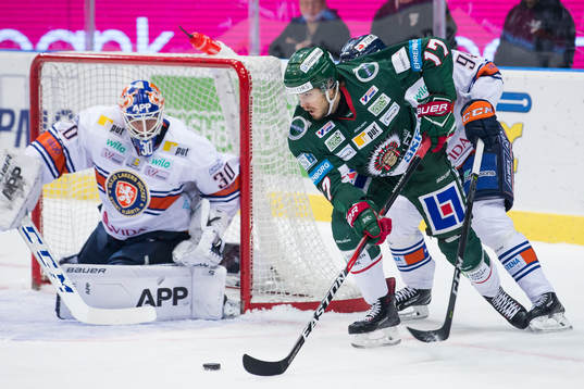 Frölundas Sebastian Stålberg före Växjös Joel Persson