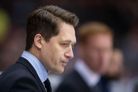 Växjös tränare Sam Hallam