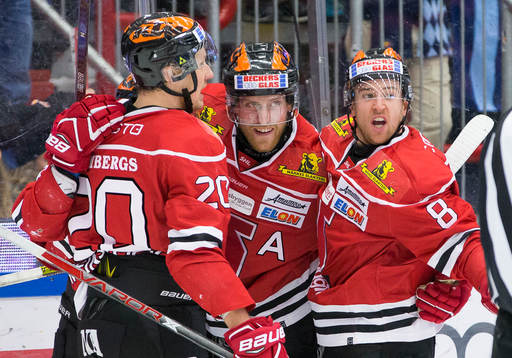 Örebros Marcus Weinstock, Joakim Andersson och Tyson Spink