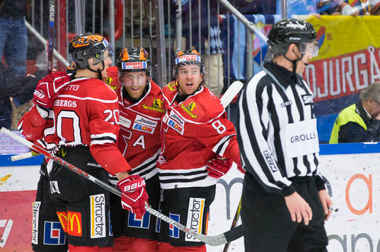 Örebros Marcus Weinstock, Joakim Andersson och Tyson Spink